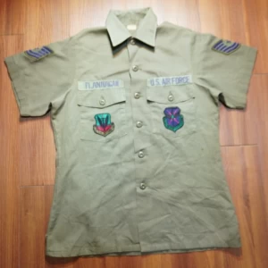 U.S.AIR FORCE Utility Shirt size15 1/2? used