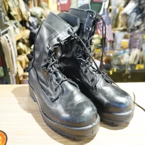 U.S.NAVY Boots Safety Leather size5.5XW used