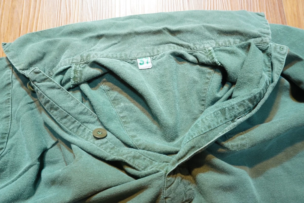 SWEDEN M-55 Shirt Utility size37? (S?) used