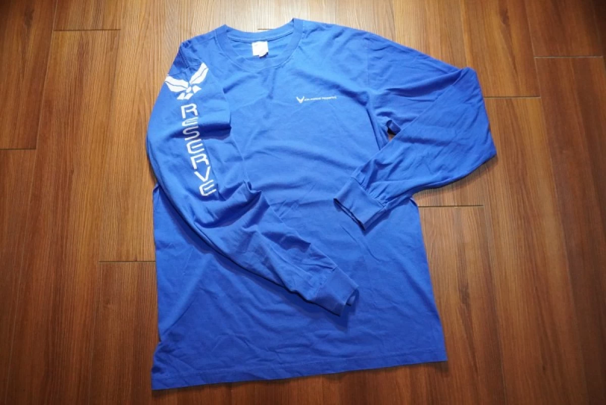 U.S.AIR FORCE RESERVE T-Shirt sizeL used