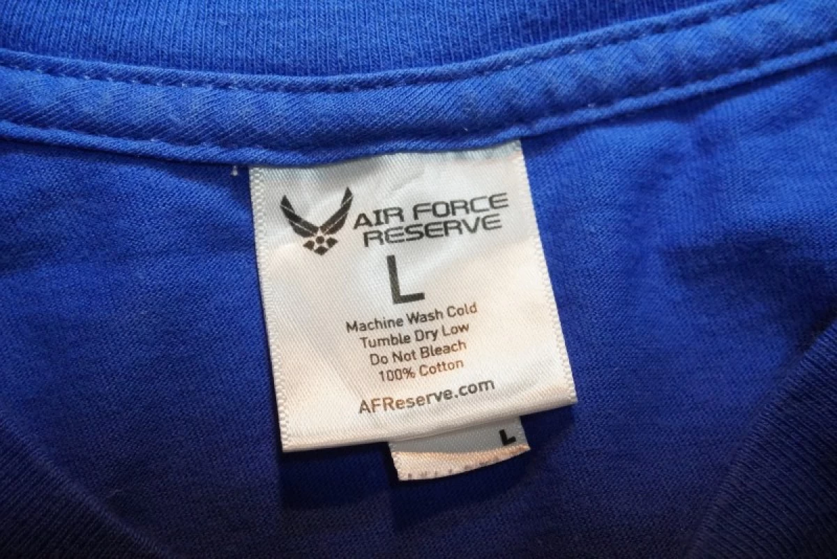 U.S.AIR FORCE RESERVE T-Shirt sizeL used