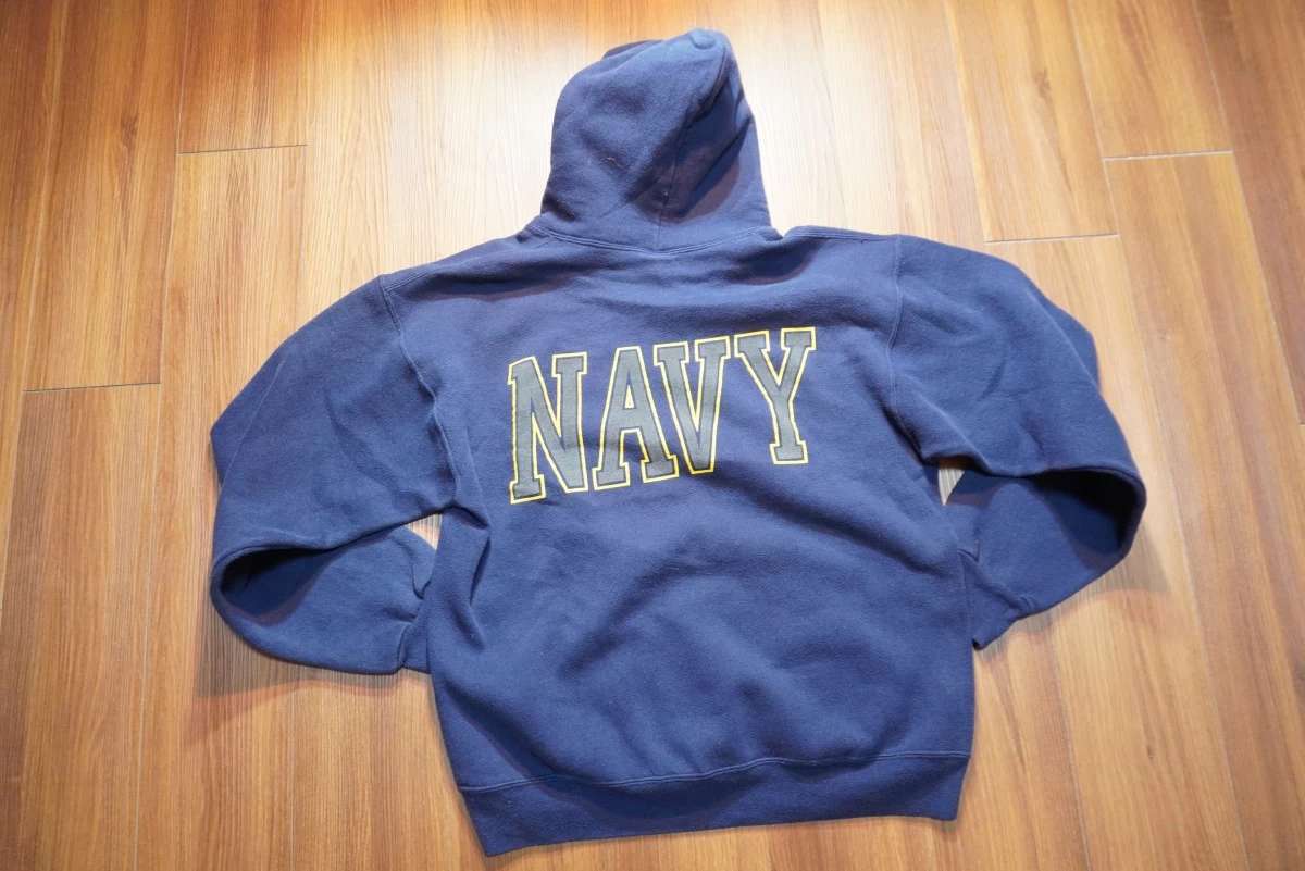 U.S.NAVY Hooded Parka Athletic sizeM used