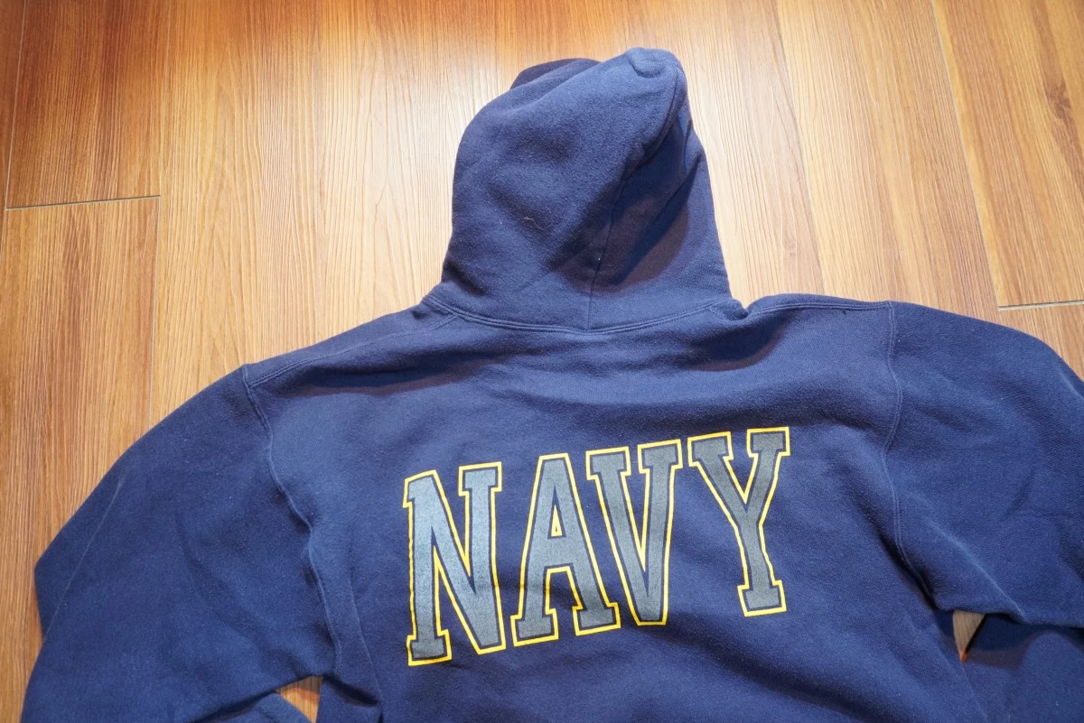 U.S.NAVY Hooded Parka Athletic sizeM used