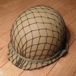 U.S.Combat Helmet with Liner and Net used