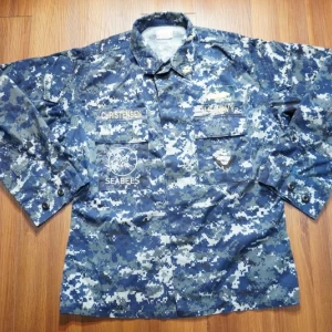 U.S.NAVY Blouse Working Uniform SEABEES sizeM-R