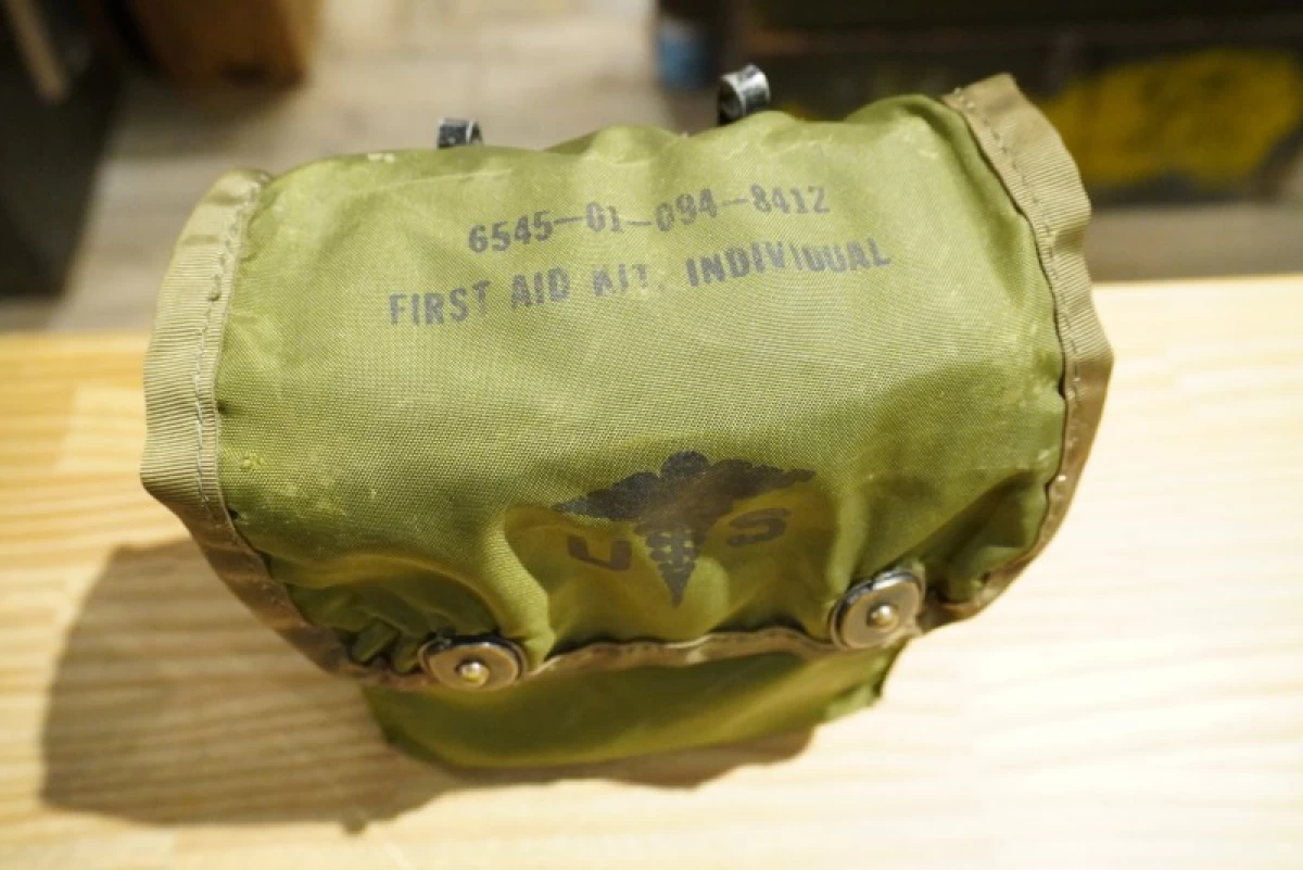 U.S.First Aid Kit Pouch Large 1985年 used