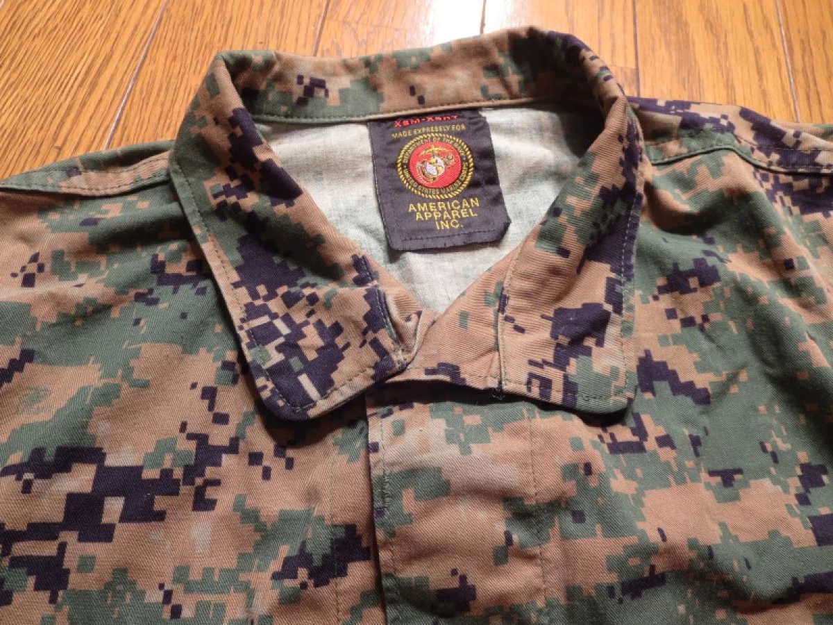 U.S.MARINE CORPS Blouse MCCUU WoodLand sizeXS used