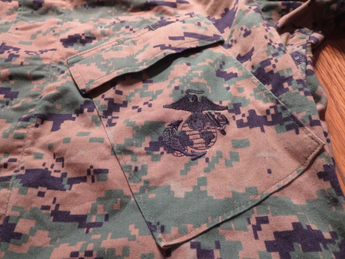 U.S.MARINE CORPS Blouse MCCUU WoodLand sizeXS used