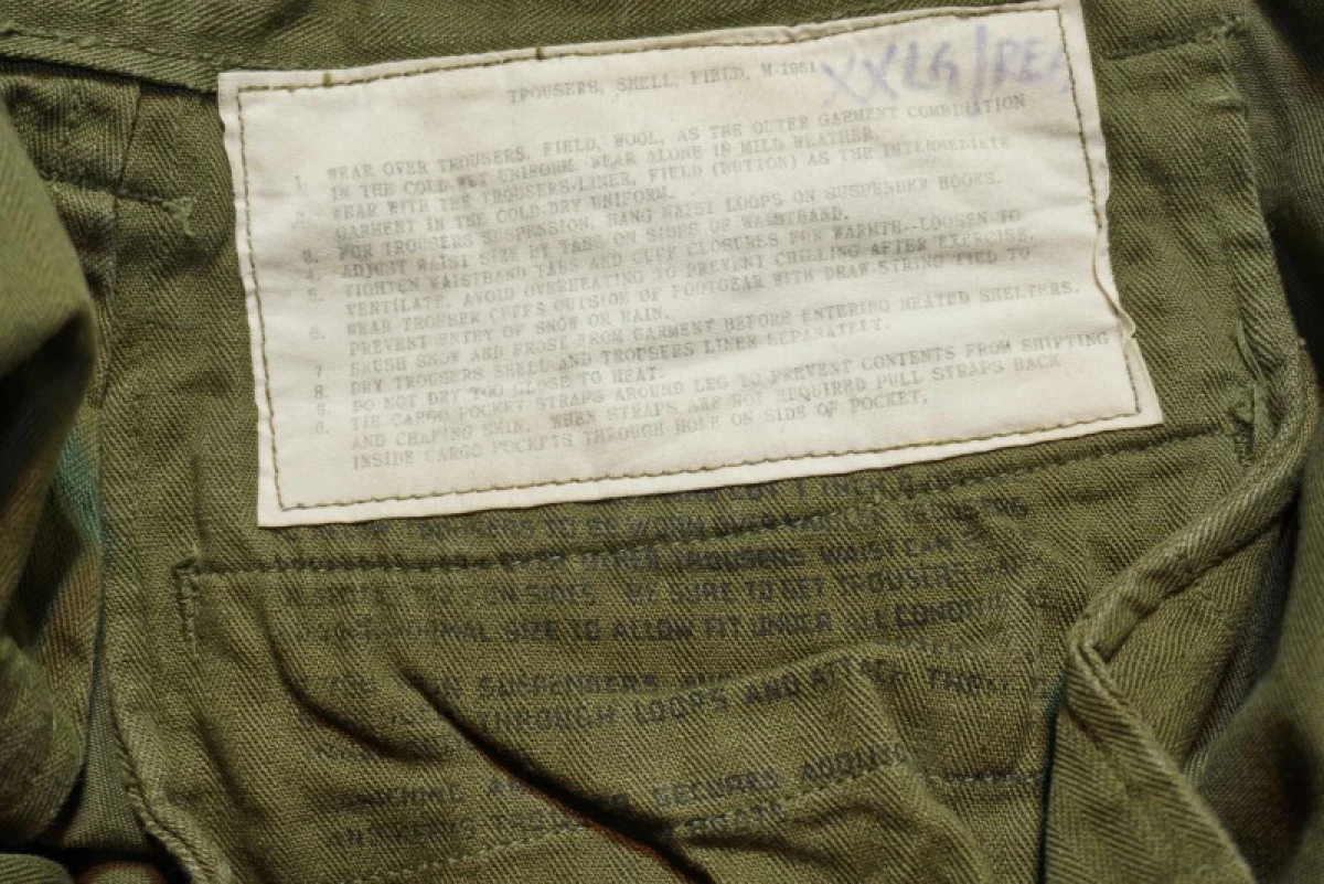 U.S.ARMY M-51 Field Trousers 1940-50年代 sizeXXL?