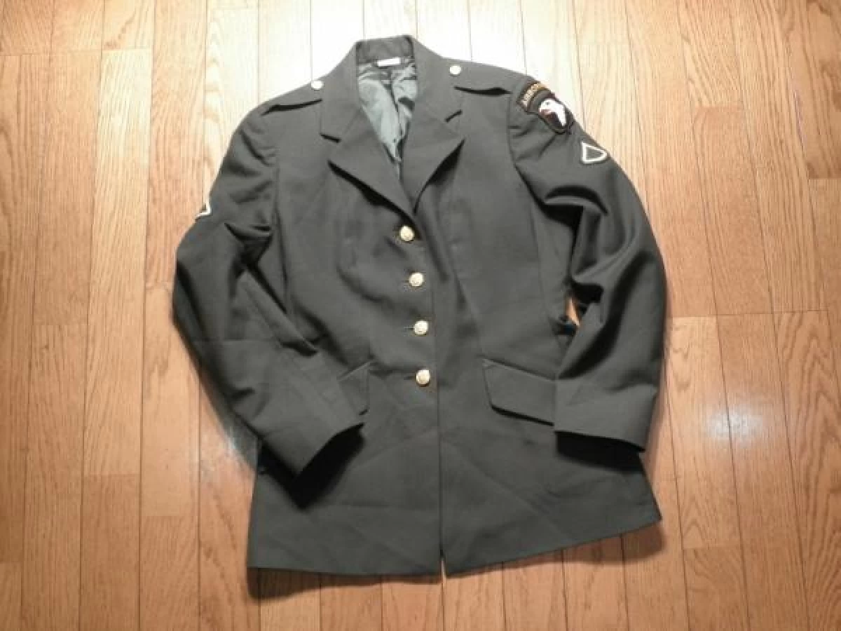 U.S.ARMY Woman's Coat Poly/Wool 1995年size12S used
