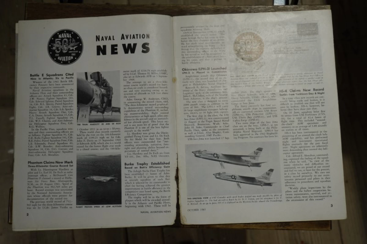 U.S.NAVAL AVIATION NEWS 1961年10月