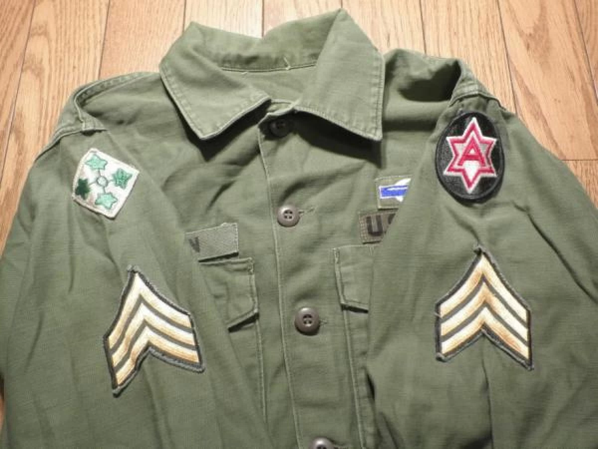 U.S.ARMY Shirt Cotton 1965年頃 size? used