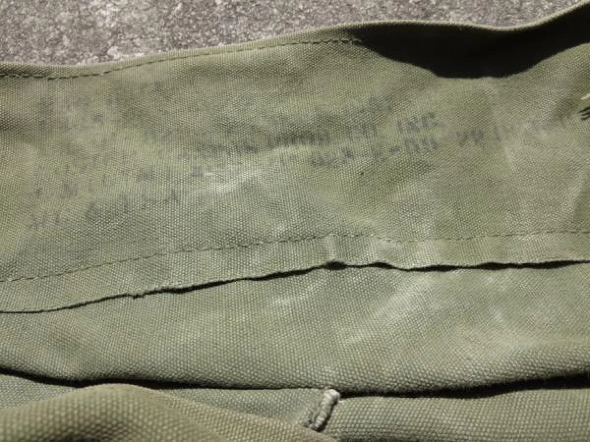 U.S.NAVY Duffel Bag Cotton 1960年代 used
