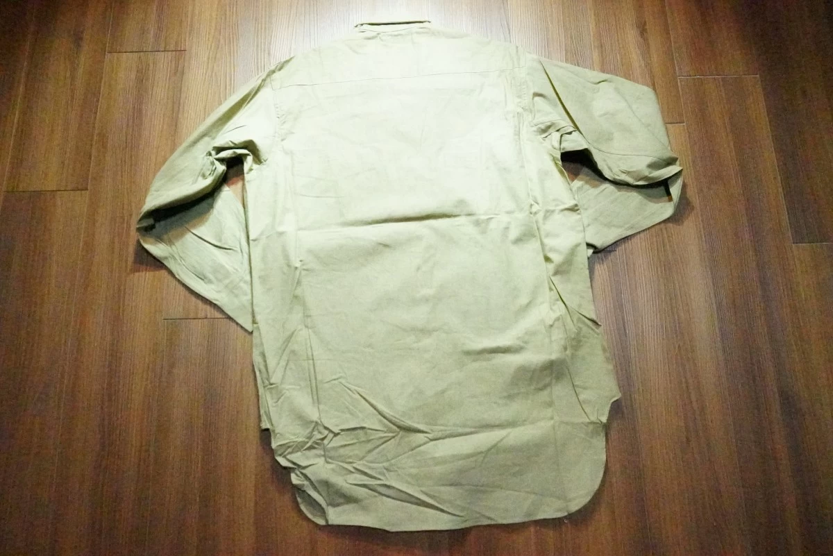 FRANCE Shirt M-47 Chino size40（L?） new