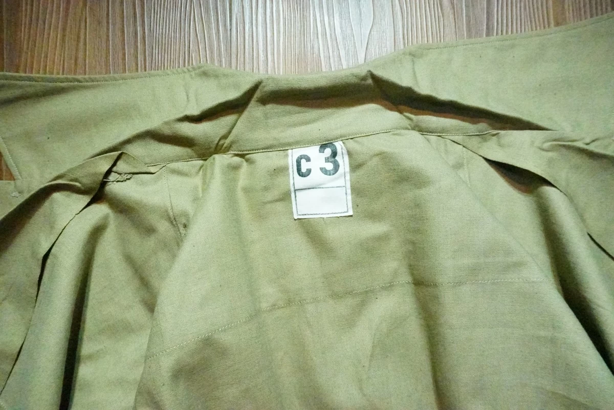 FRANCE Shirt M-47 Chino size40（L?） new