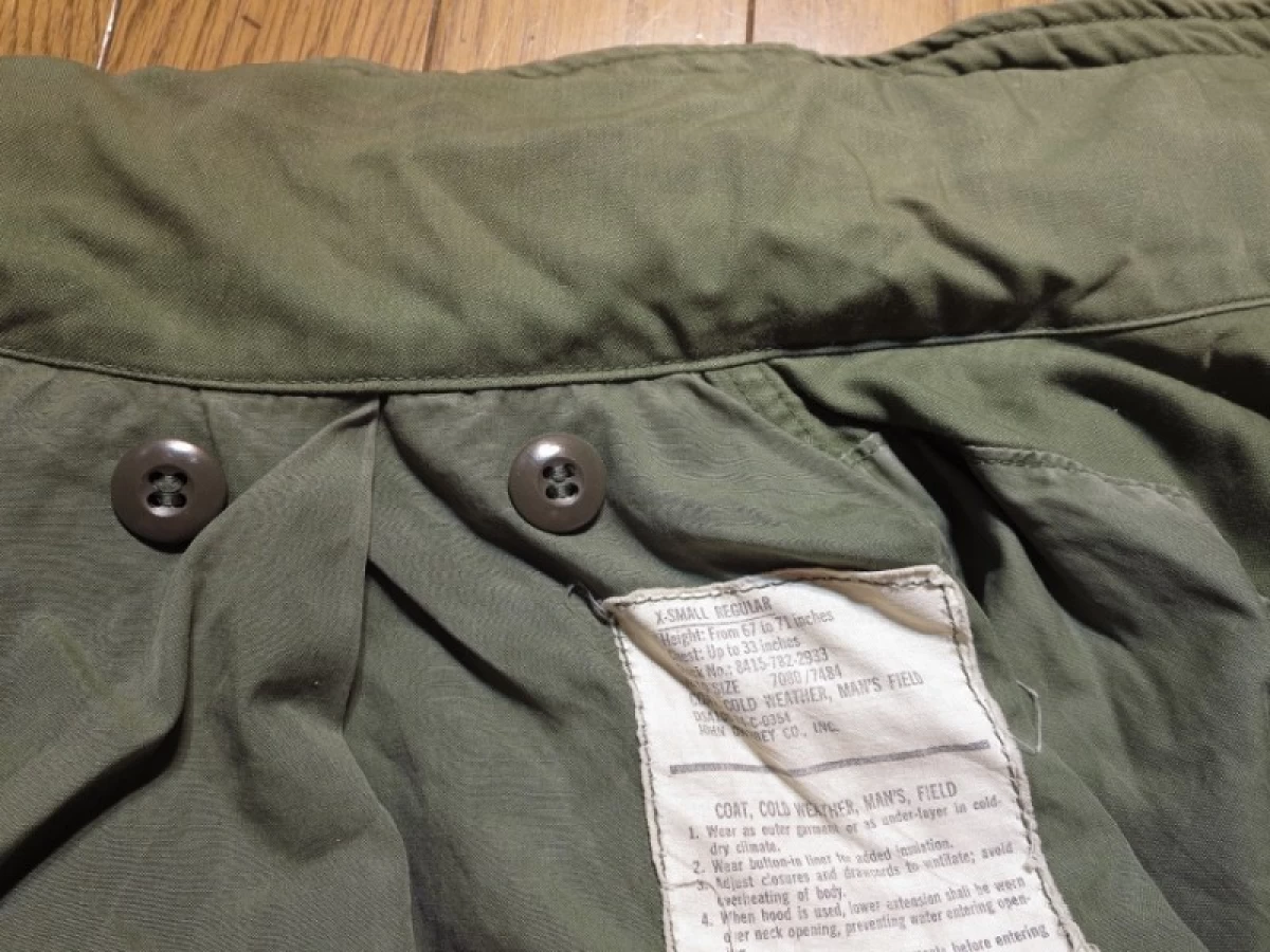 U.S.M-65 Field Jacket 1974年 sizeXS used