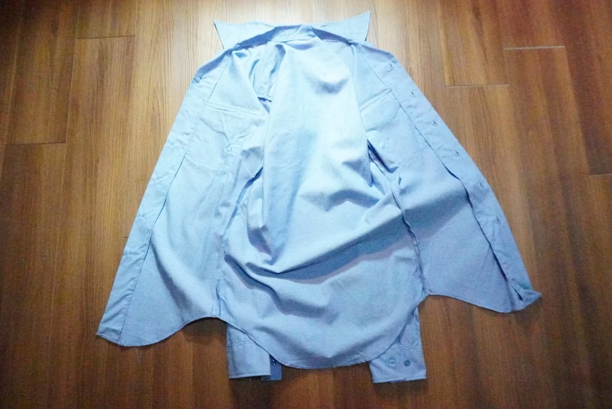 U.S.NAVY Shirt Utility Chambray 1987年 sizeXS new