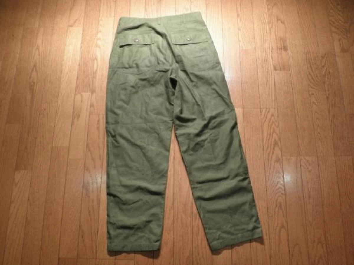 U.S.Utility Trousers Cotton 1977年 size34 used