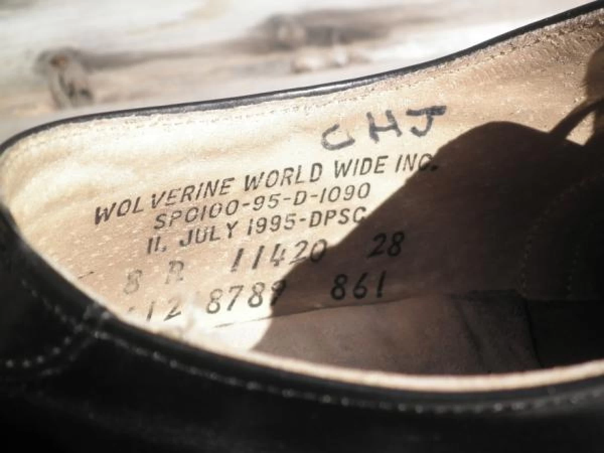 U.S.Service Shoes 1995年 size8R(26.0cm?)used