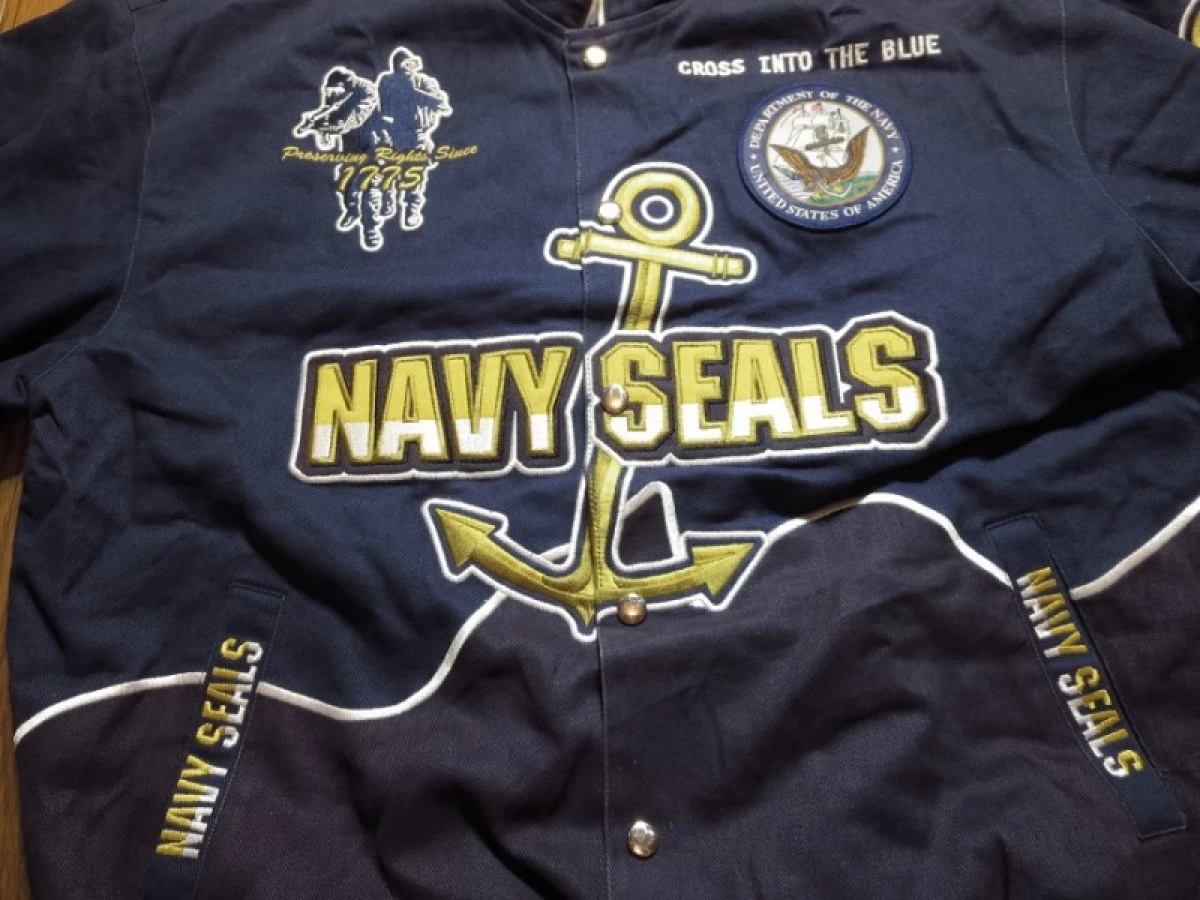 U.S.NAVY NASCAR Jacket Reversible 