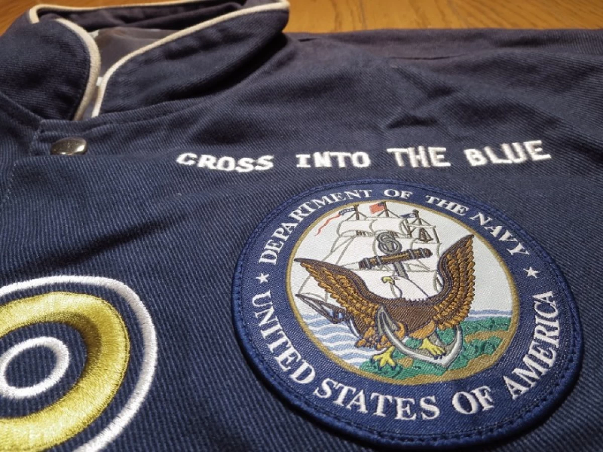 U.S.NAVY NASCAR Jacket Reversible 