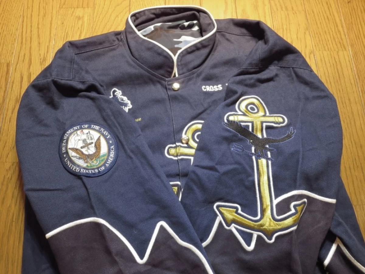 U.S.NAVY NASCAR Jacket Reversible 