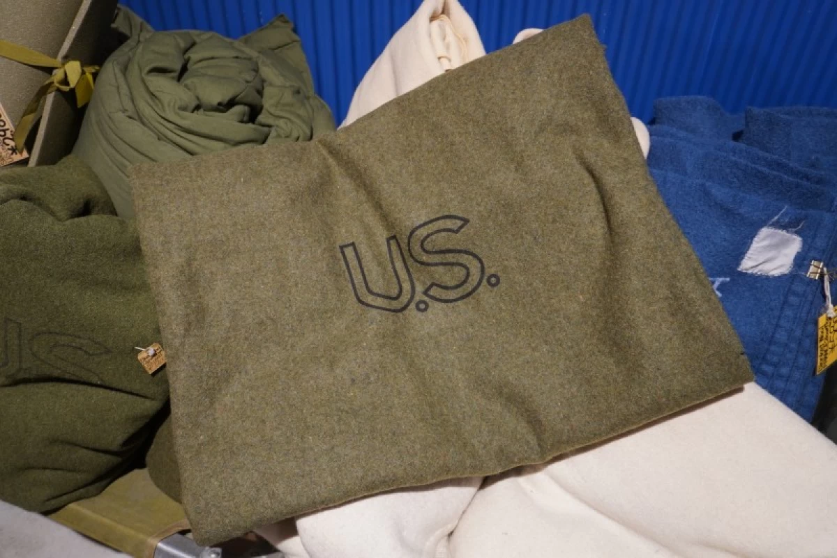 U.S.Blanket Bed Wool 210cm×165cm 1971年 new?