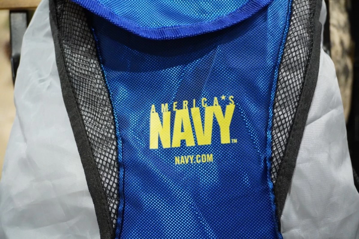 U.S.NAVY Back Pack Light Weight used