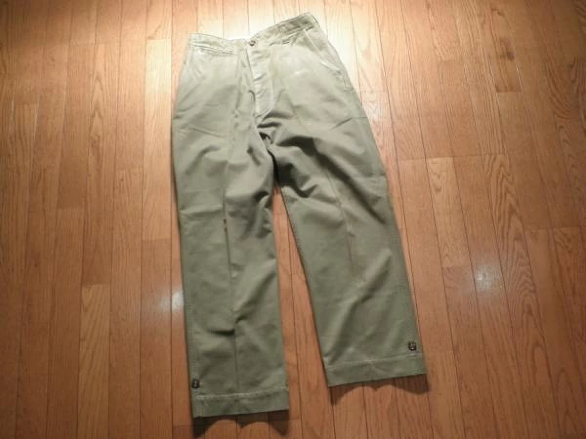 U.S.ARMY M-43 Field Trousers 1940年代 size30? used