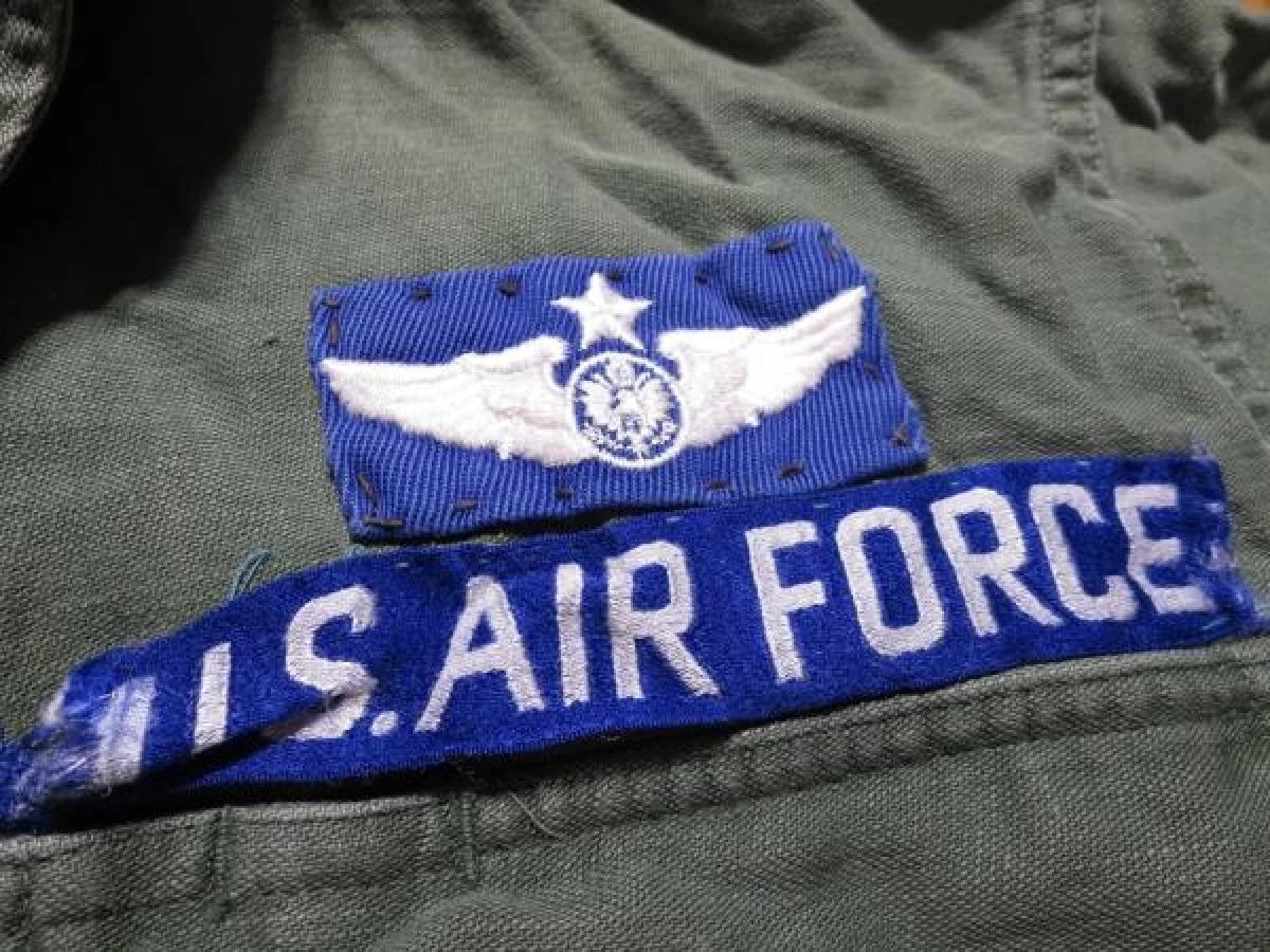 U.S.AIR FORCE Utility Shirt Cotton 1960年頃 sizeM?