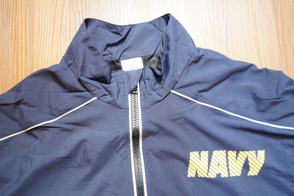 U.S.NAVY Jacket Running Athletic sizeS-Short new