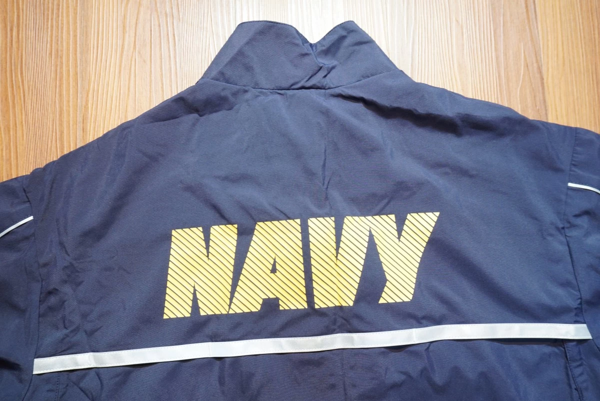 U.S.NAVY Jacket Running Athletic sizeS-Short new