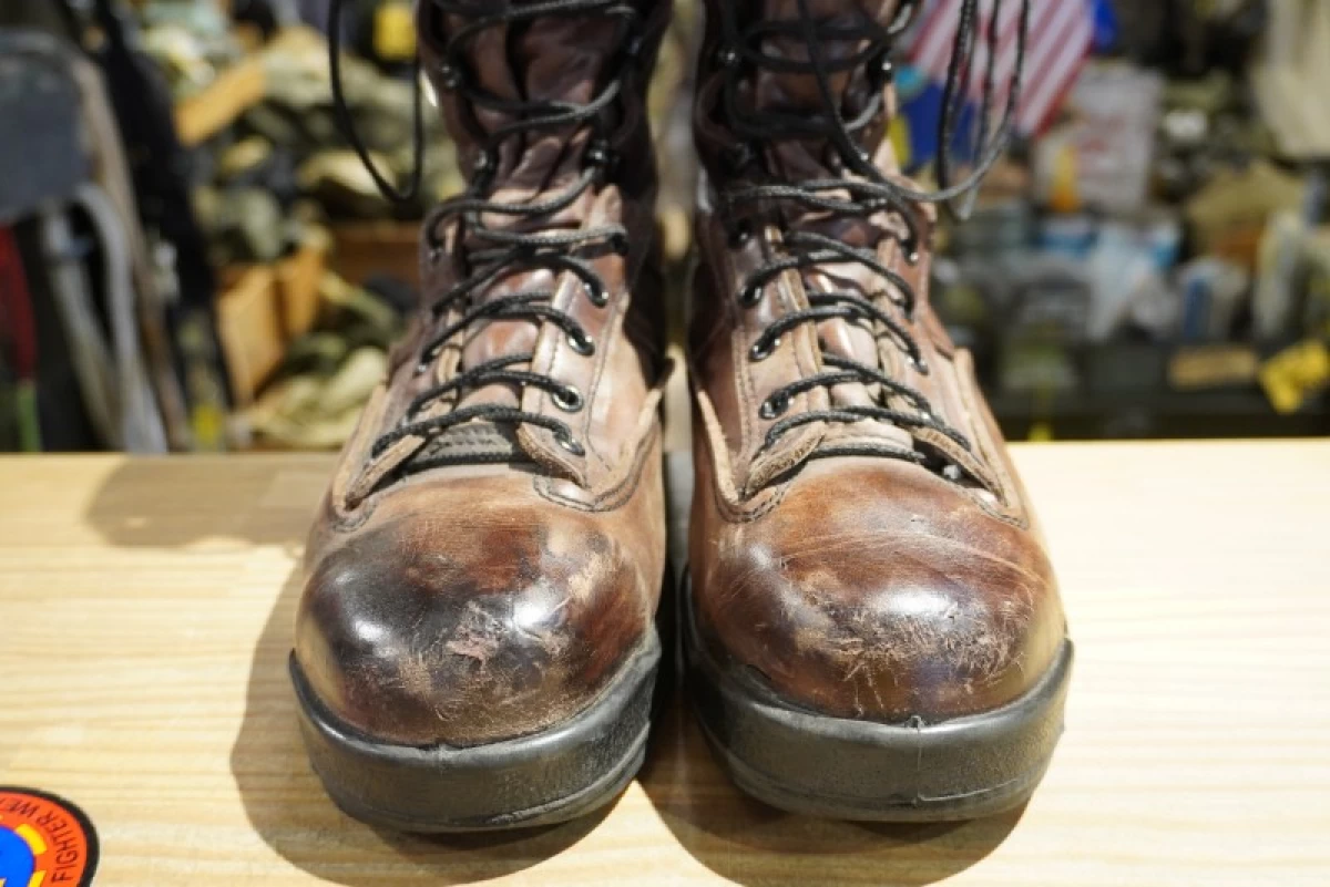 U.S.NAVY? Boots Leather Pilot? size8R used