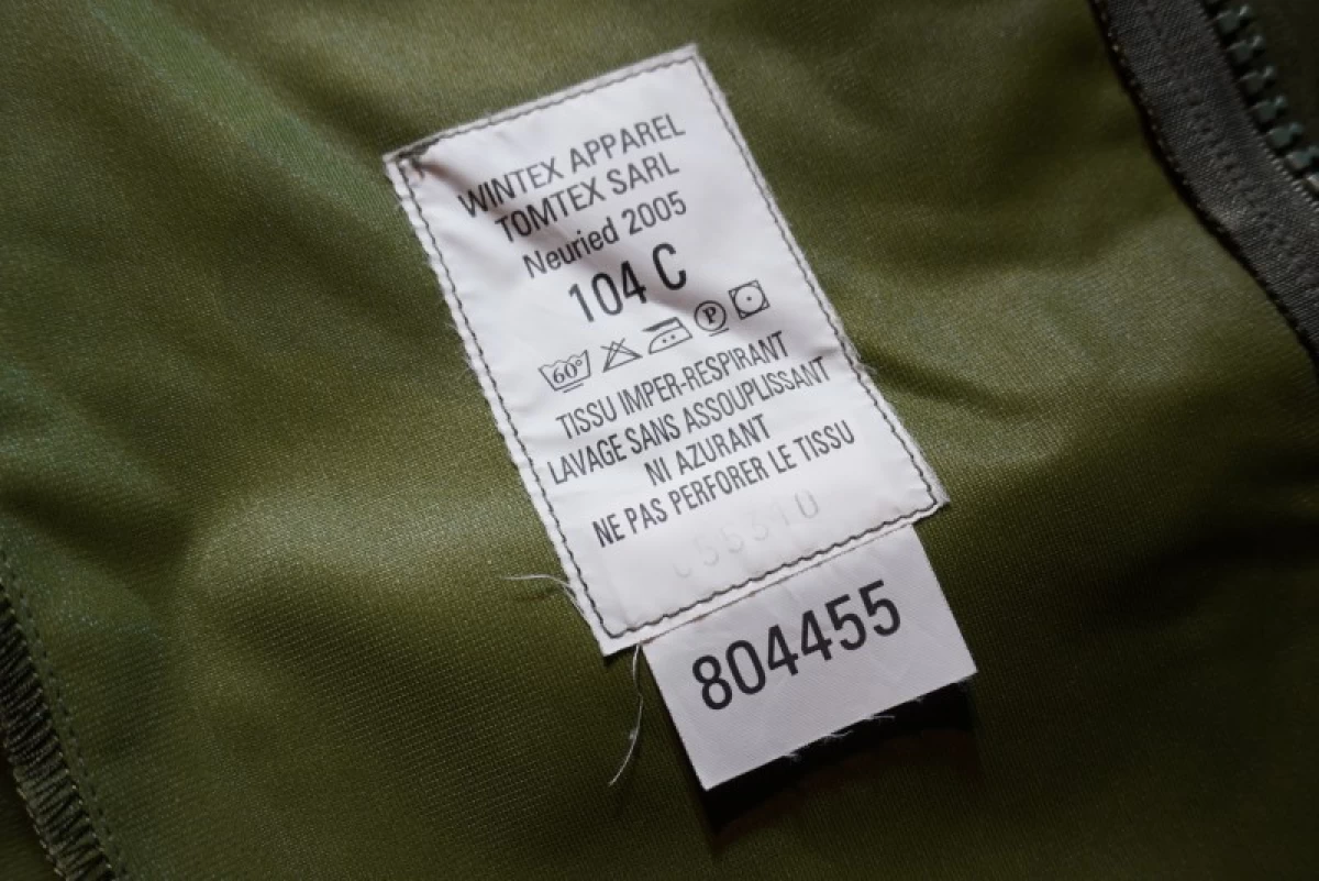 FRANCE All Weather Parka CCE sizeL?(104c) used?