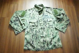 U.S.NAVY Blouse Working Uniform TYPEⅢ sizeM-R used