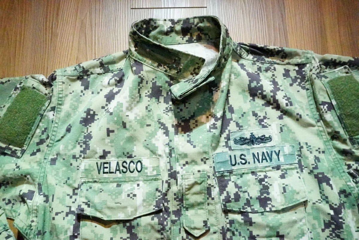 U.S.NAVY Blouse Working Uniform TYPEⅢ sizeM-R used