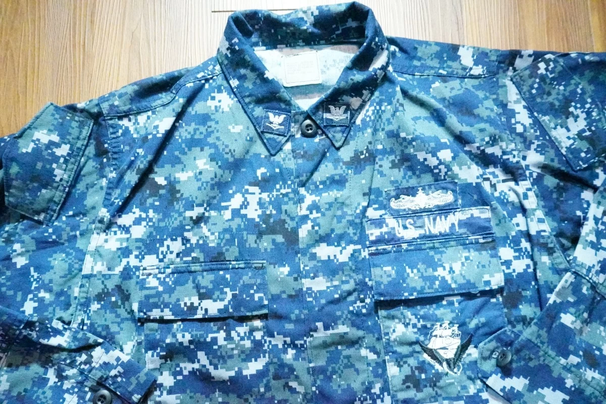 U.S.NAVY Blouse Working Uniform sizeM-R used