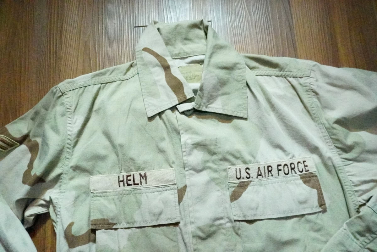 U.S.AIR FORCE Coat Combat 3color 1997年 sizeS-Regular used