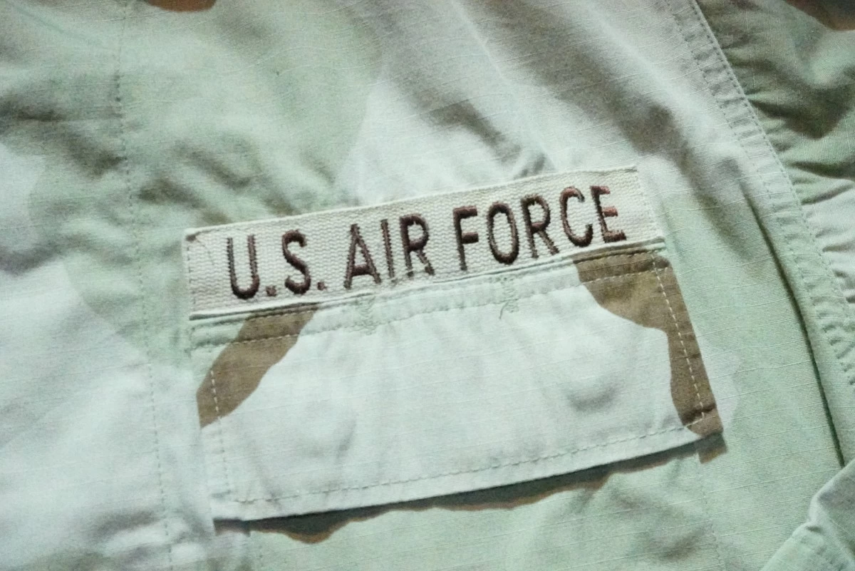 U.S.AIR FORCE Coat Combat 3color 1997年 sizeS-Regular used