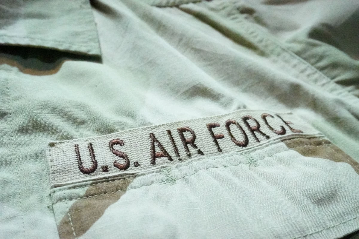 U.S.AIR FORCE Coat Combat 3color 1997年 sizeS-Regular used