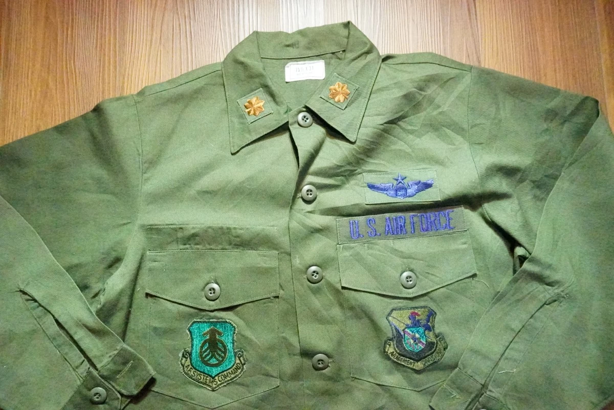 U.S.AIR FORCE Utility Shirt 1985年 size15 1/2