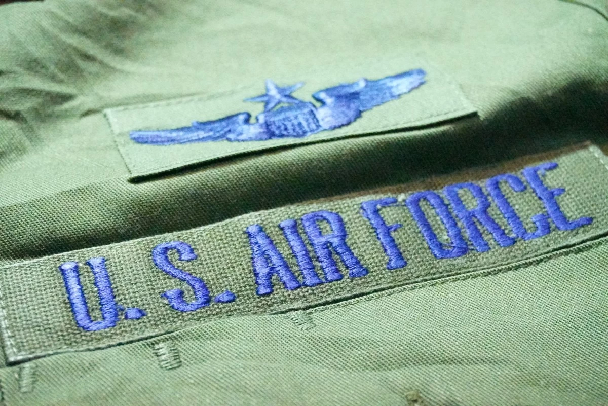 U.S.AIR FORCE Utility Shirt 1985年 size15 1/2