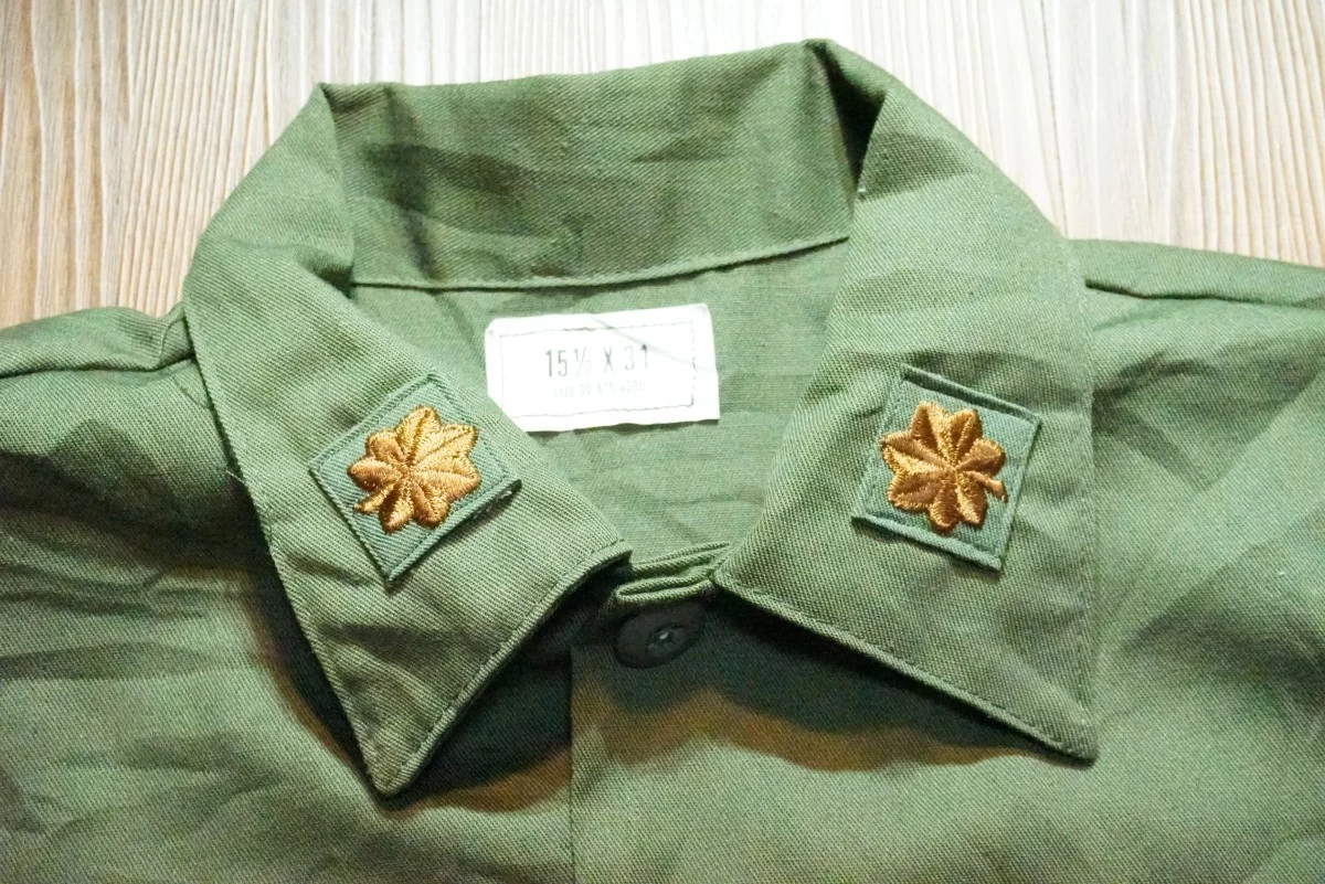 U.S.AIR FORCE Utility Shirt 1985年 size15 1/2