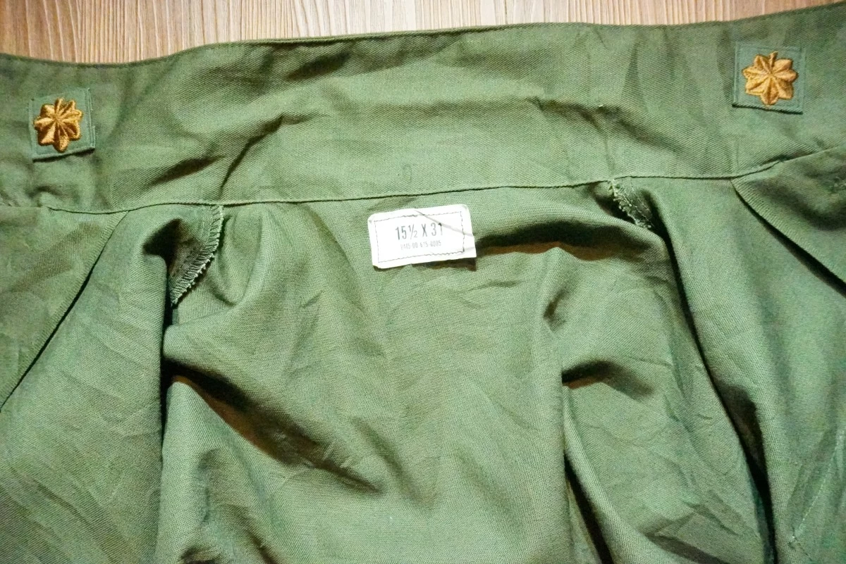 U.S.AIR FORCE Utility Shirt 1985年 size15 1/2