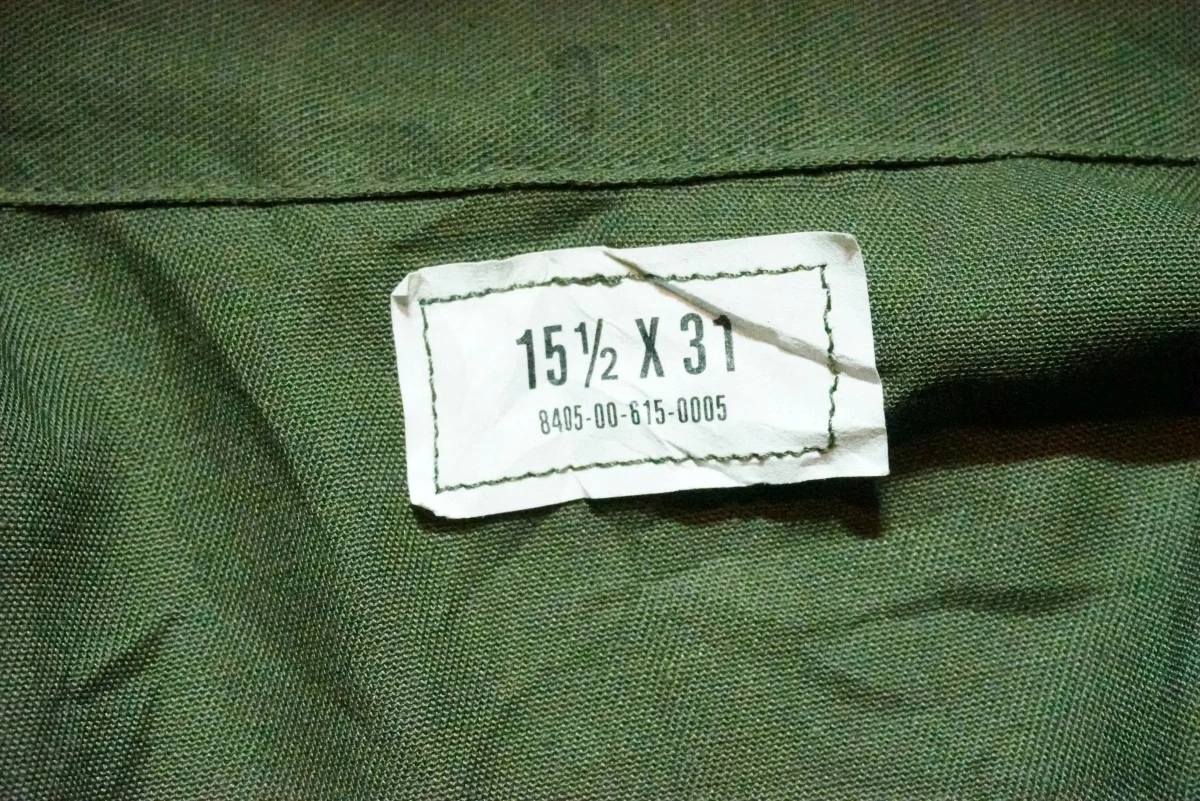 U.S.AIR FORCE Utility Shirt 1985年 size15 1/2