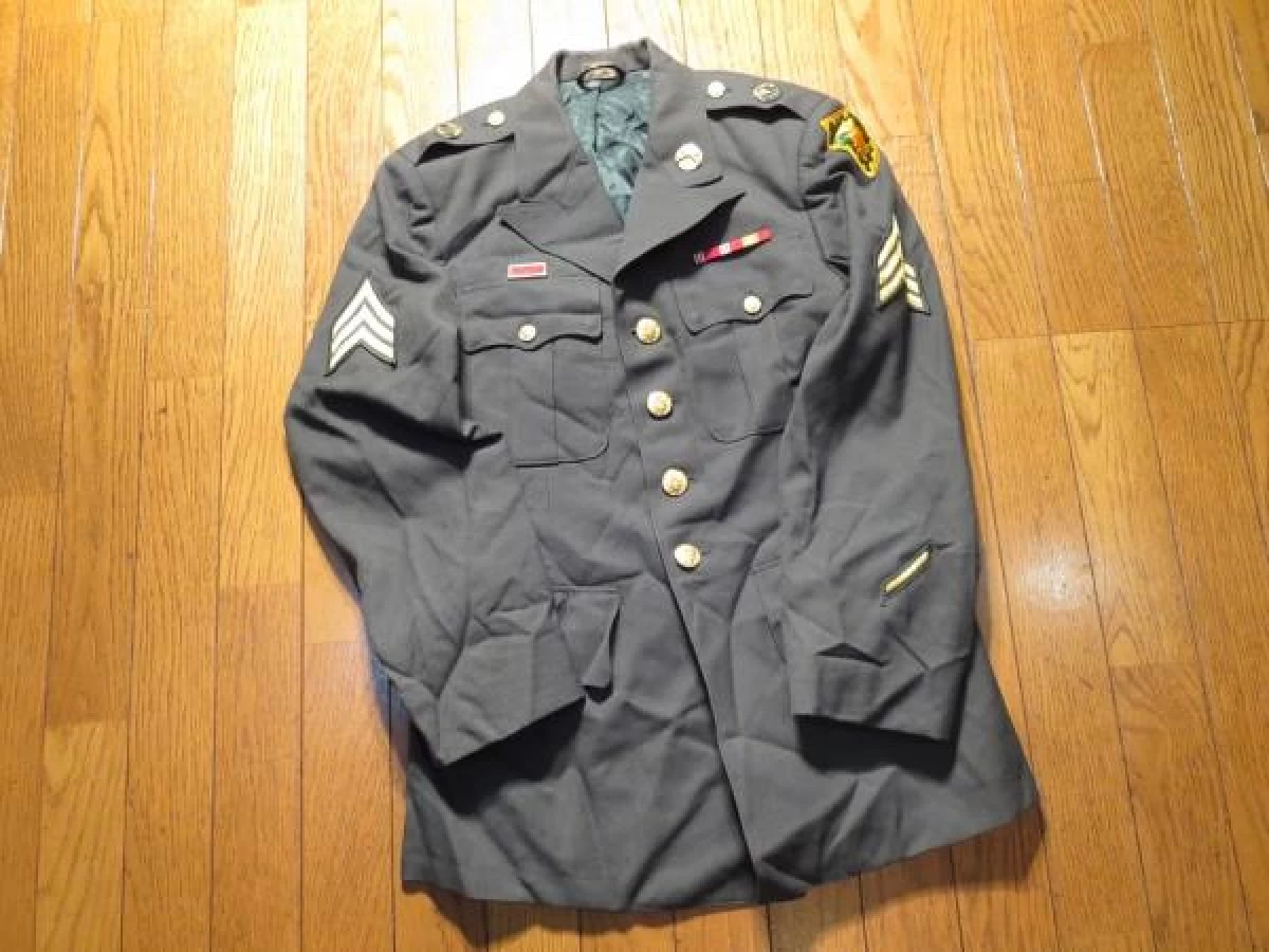 U.S.ARMY Jacket100%Wool Uniform 1968年 size36S used