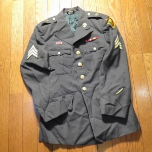 U.S.ARMY Jacket100%Wool Uniform 1968年 size36S used