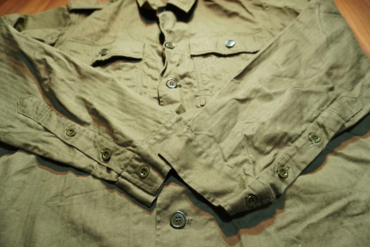 HOLLAND Field Shirt HBT 1971年 sizeXL? used