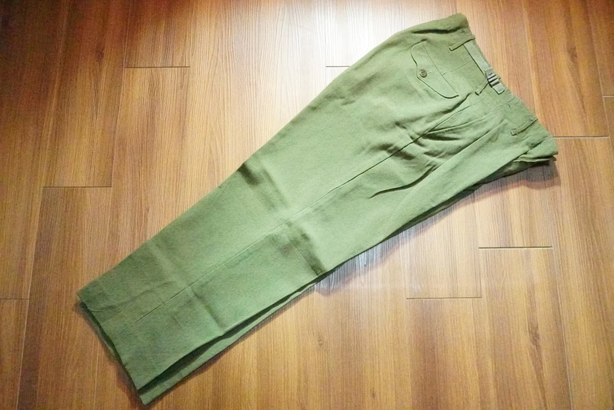 U.S.ARMY M-1951 Trousers 100%Wool 1951年 sizeS-Short used