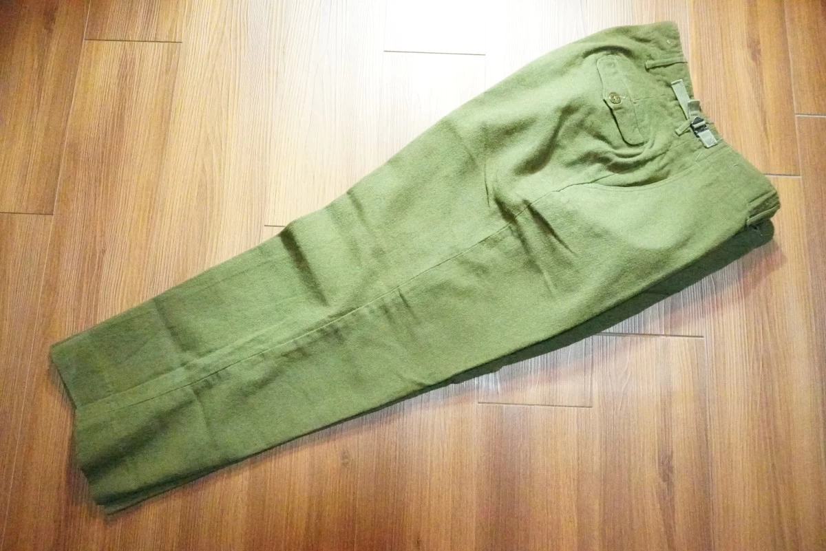 U.S.ARMY M-1951 Trousers 100%Wool 1952年? sizeS-Short used